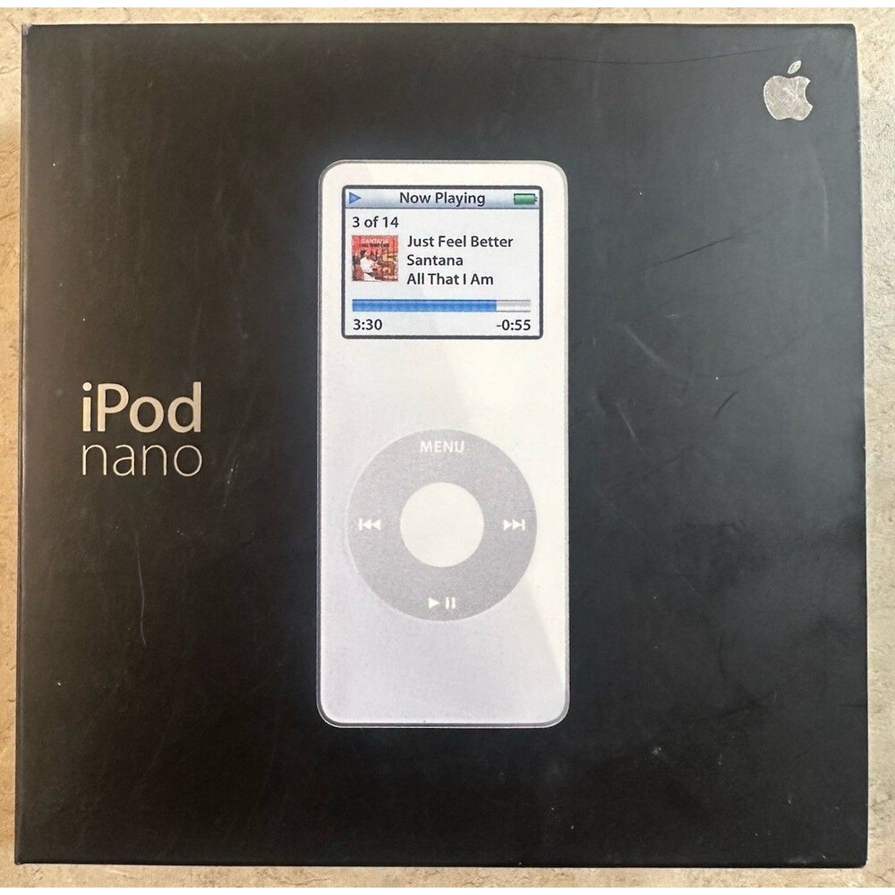 Boxed Apple iPod Nano A1137 MA004LL/A  2GB White